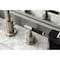 Kingston Brass KS8928CKL Widespread Bathroom Faucet with Brass Pop-Up, Brushed Nickel KS8928CKL - alternate 4